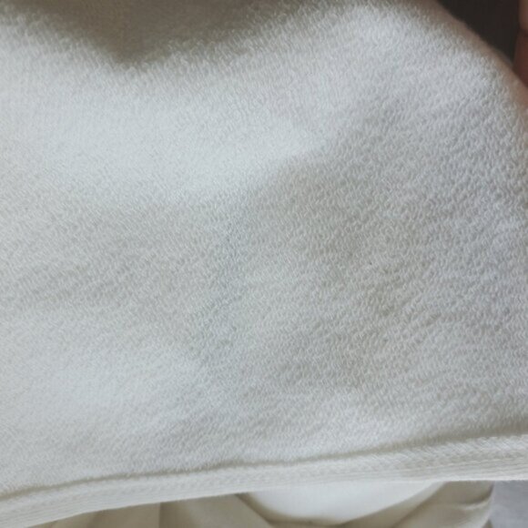 Reserved Brand Cream Maxi French Terry Dress Size M - Picture 14 of 15